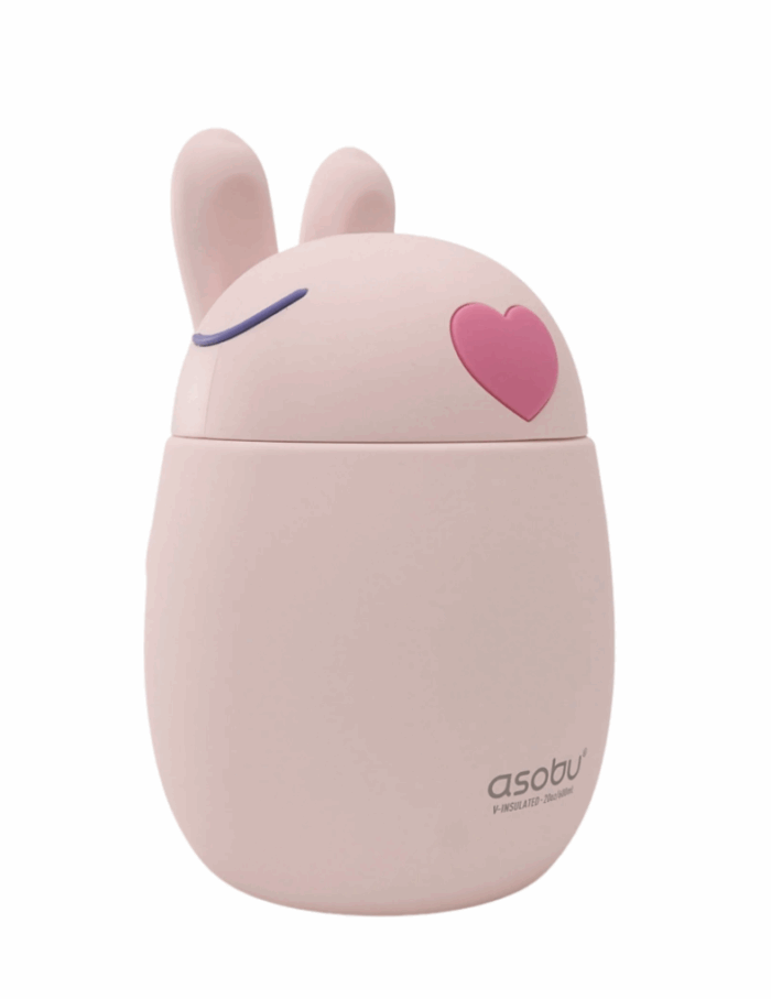 Asobu Φαγητοδοχείο Θερμός Bestie Λαγουδάκι 600ml - Image 1